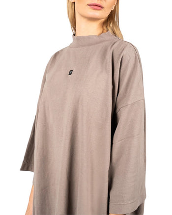 Yeezy Gap Engineered By Balenciaga Logo 3/4 Sleeve Tee Beige