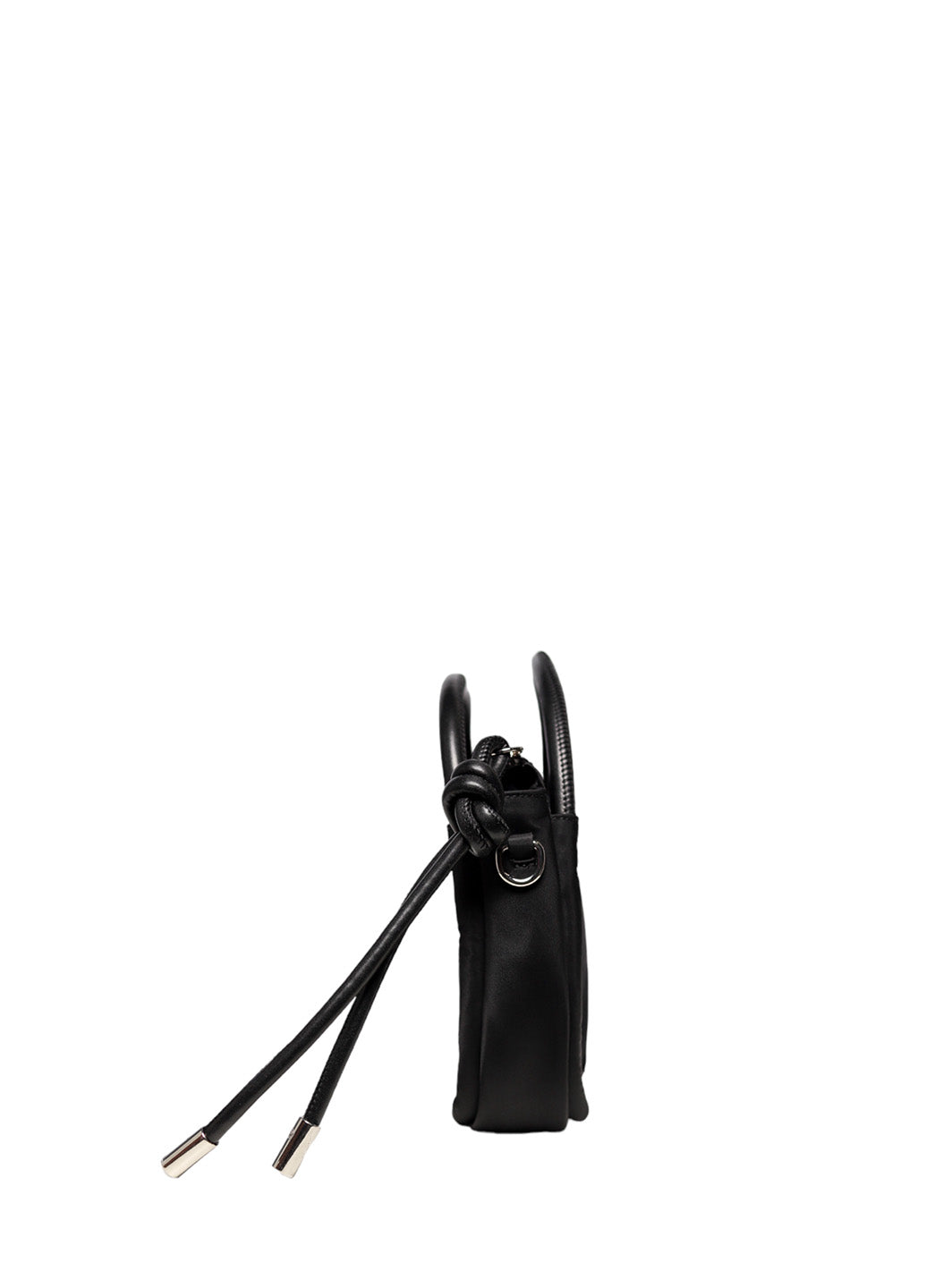 GANNI Mini Knot Shoulder Bag Black
