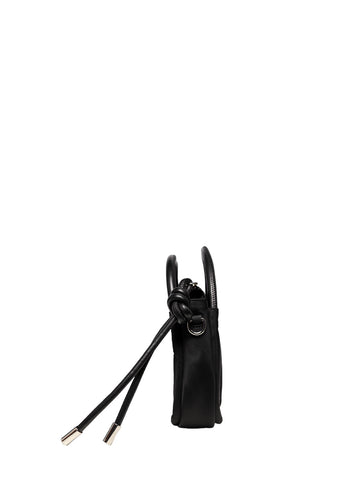 GANNI Mini Knot Shoulder Bag Black