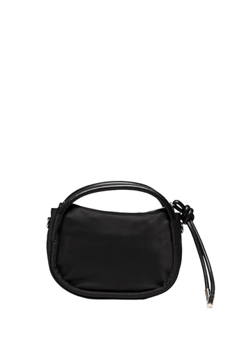 GANNI Mini Knot Shoulder Bag Black