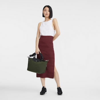Longchamp Le Pliage Energy L Handbag Khaki