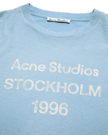 Acne Studios Exford 1996 T-Shirt Cornflower Blue