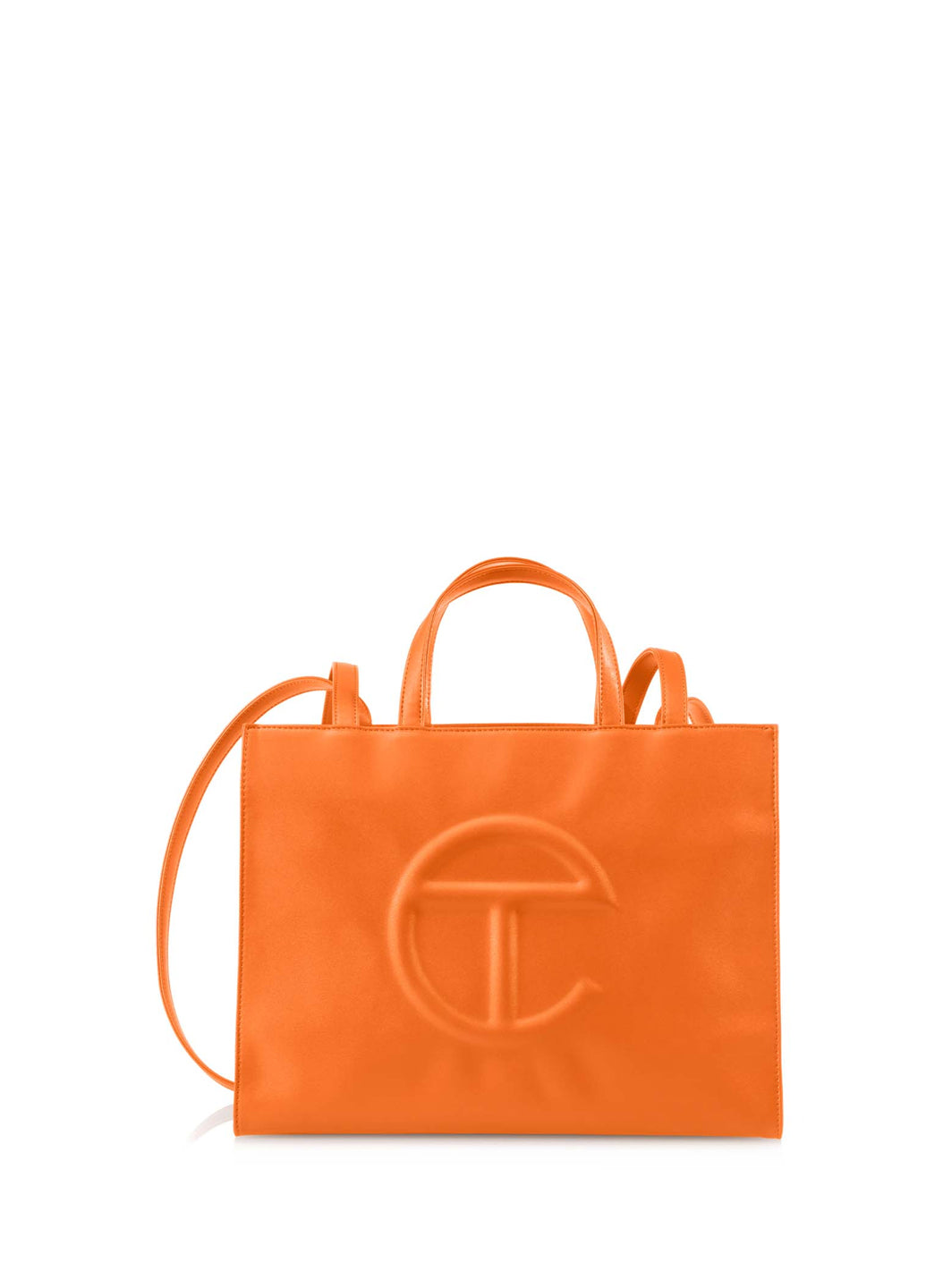 Telfar Medium Shopping Bag Orange