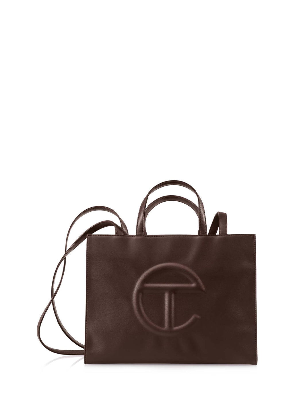 Telfar Medium Shopping Bag Chocolate