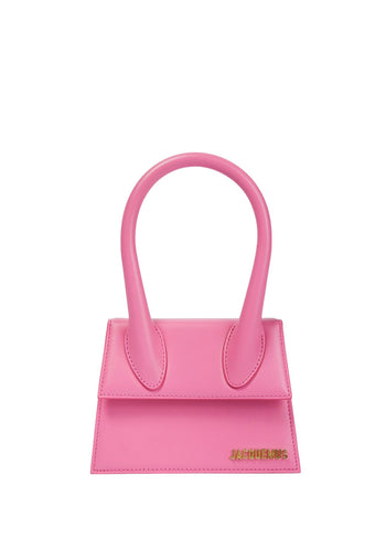 Jacquemus Le Chiquito Medium leather bag Pink