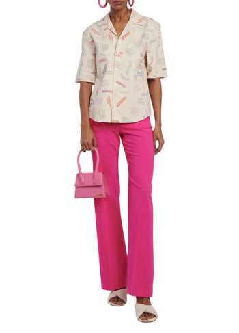 Jacquemus Le Chiquito Medium leather bag Pink
