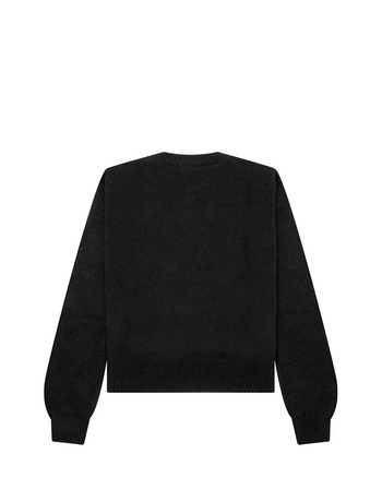 Marni Roundneck Logo Sweater Black