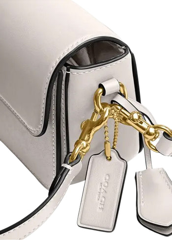 Coach Studio Baguette Bag 20 Chalk