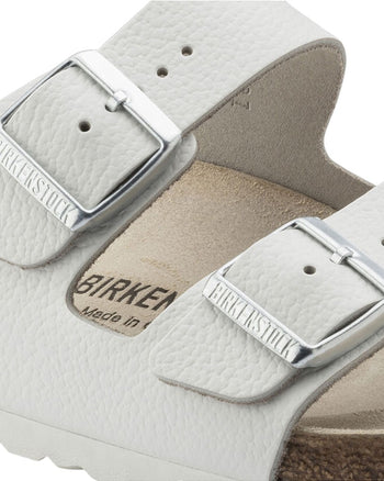 Birkenstock Arizona Natural Leather White