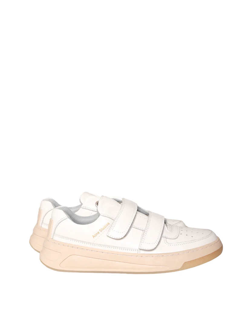 Acne Studios Velcro Strap Sneakers White