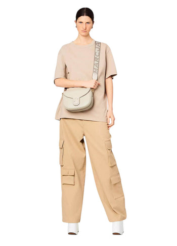 Marc Jacobs The J Marc Saddle Bag Cloud White