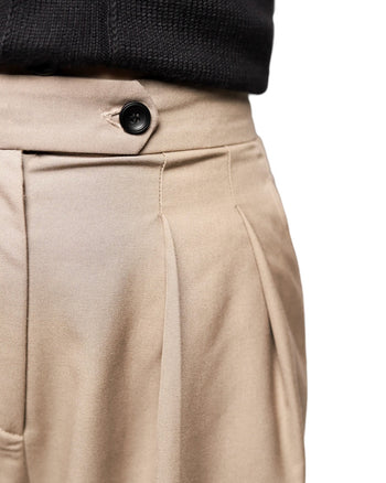 The Row Marcellita Pant in Virgin Wool Ash