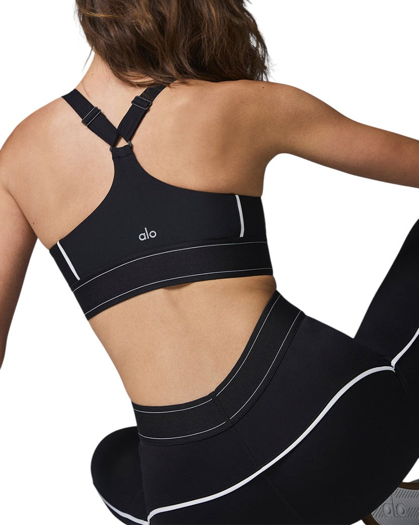 Комплект Alo Yoga Airlift Suit Up Legging and Bra Black | SSTORIES
