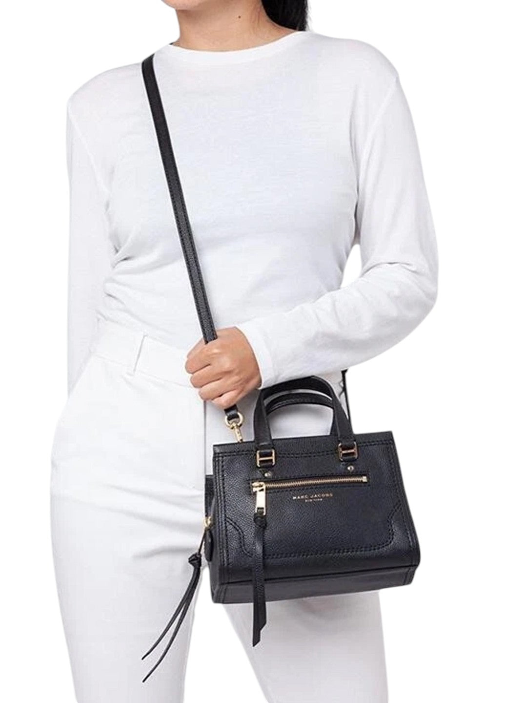 MARC JACOBS バッグ Marc Jacobs Mini Cruiser Satchel Bag Black — SSTORIES