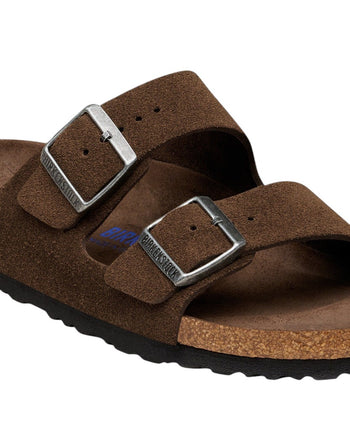 Birkenstock Arizona Suede Leather Carafe Tonal