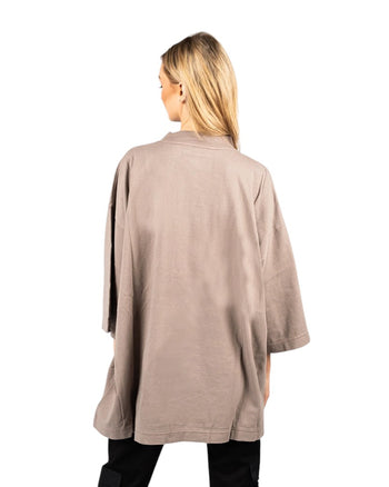 Yeezy Gap Engineered By Balenciaga Logo 3/4 Sleeve Tee Beige