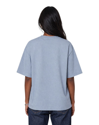 Acne Studios Logo cotton jersey T-shirt Sky Blue