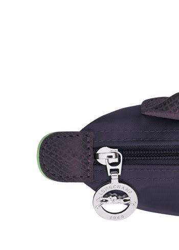 Longchamp Le Pliage Green Pouch With Handle Bilberry