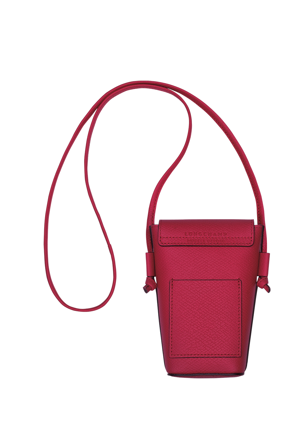 Longchamp Epure Phone Case With Leather Lace Magenta