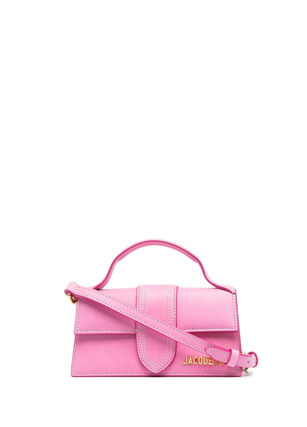 Jacquemus Le Bambino Mini Suede Bag Pink