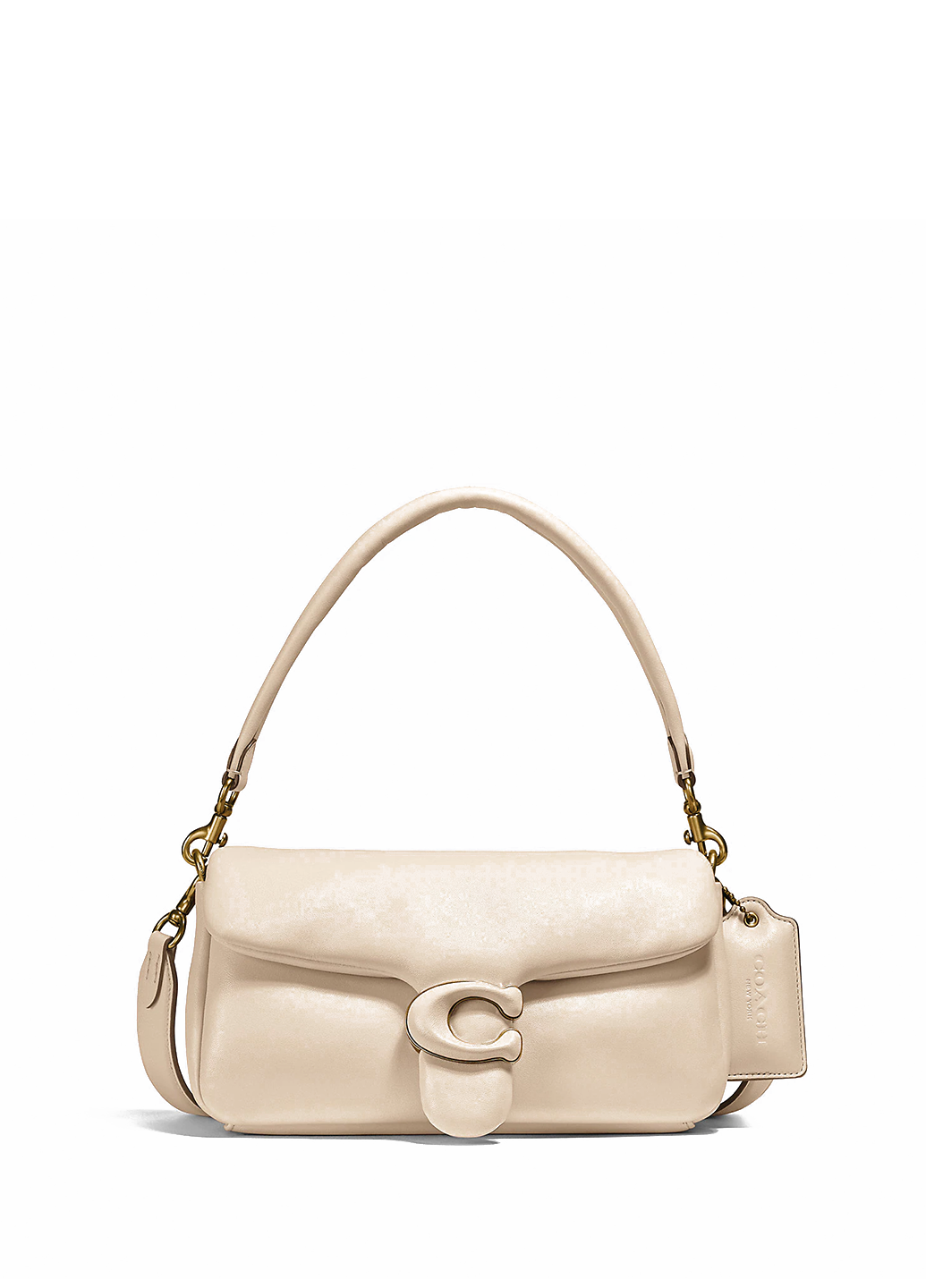 Coach Pillow Tabby Shoulder Bag 26 Ivory