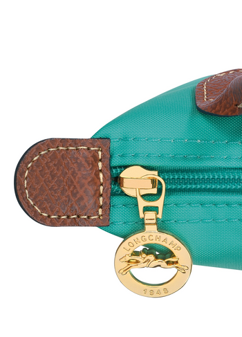 Longchamp Le Pliage Original Pouch With Handle Turquoise