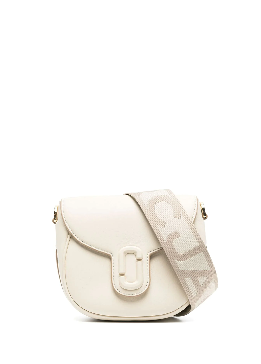 Marc Jacobs The J Marc Small Saddle Bag Cloud White
