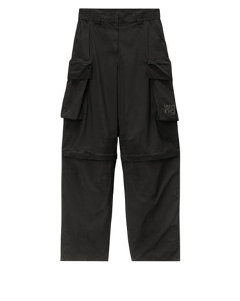Alexander Wang Cargo Pants With Oversize Pockets Black