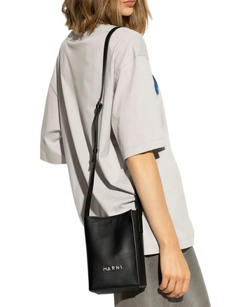 Marni North Nano Shoulder Bag Black