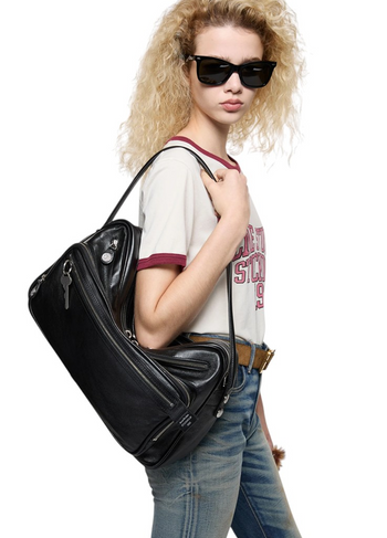 Acne Studios Camero Camera Shoulder Bag Black