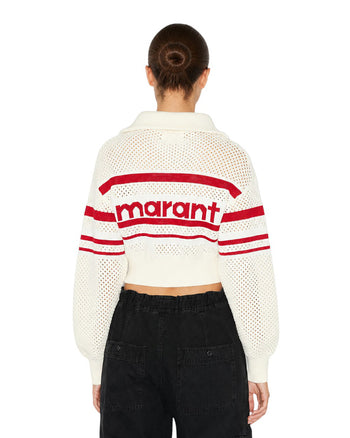 Isabel Marant Étoile Alec Cardigan Ecru