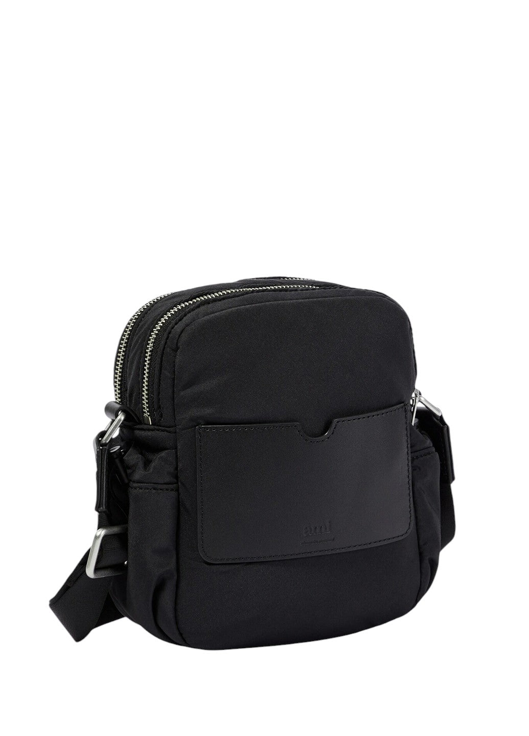 AMI Paris Ami De Coeur Crossbody Bag Black