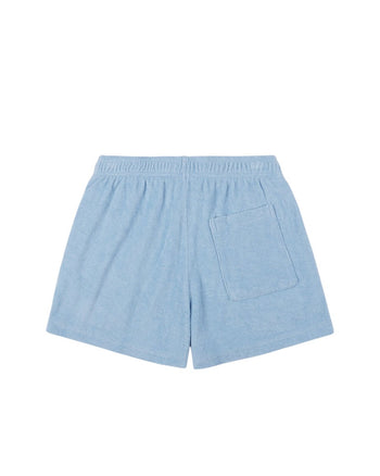 Sporty & Rich SRC Terry Short Sky Blue/White