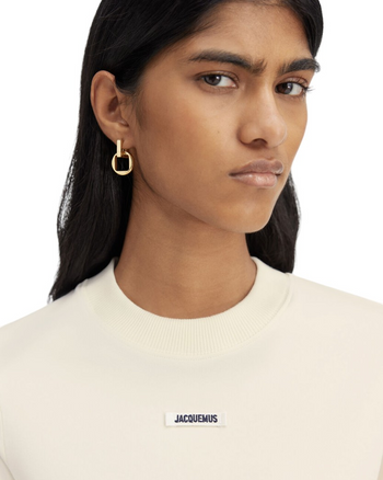 Jacquemus Les Classiques The Gros Grain T-Shirt Light Beige