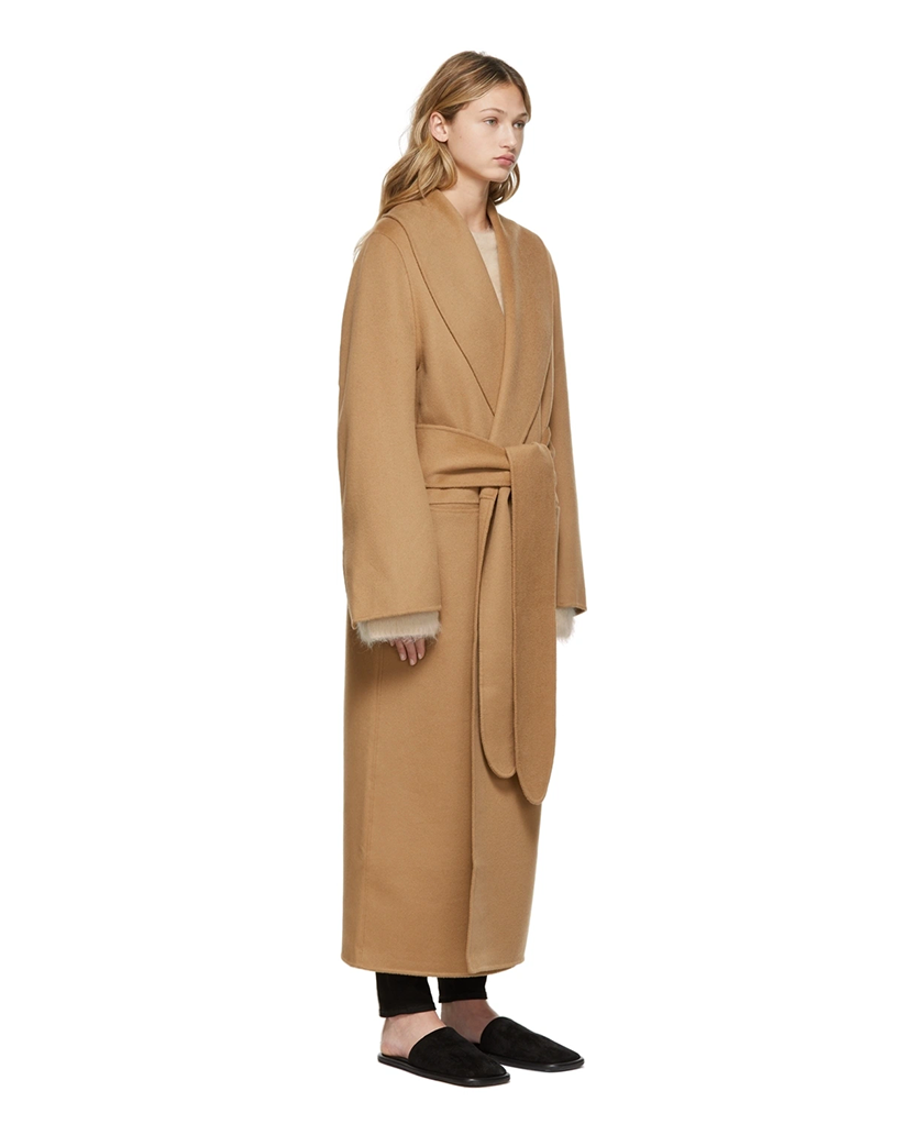 Toteme Robe Coat Camel