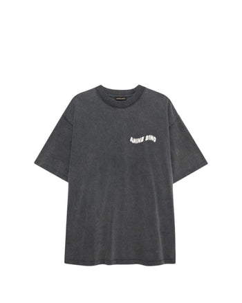 Anine Bing Kent Love T-shirt Washed Black