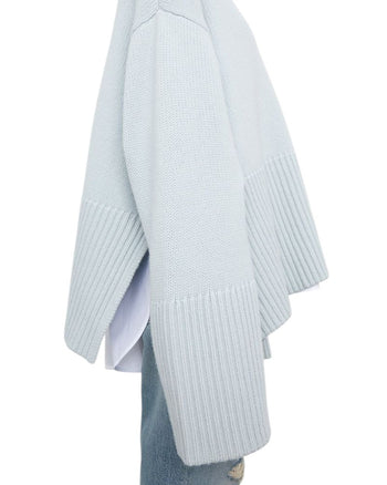 Toteme Heavy Cashmere Turtleneck Banker Blue