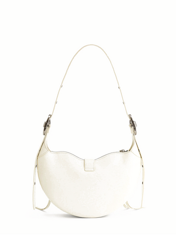 JW PEI Tessa Crushed Shoulder Bag White