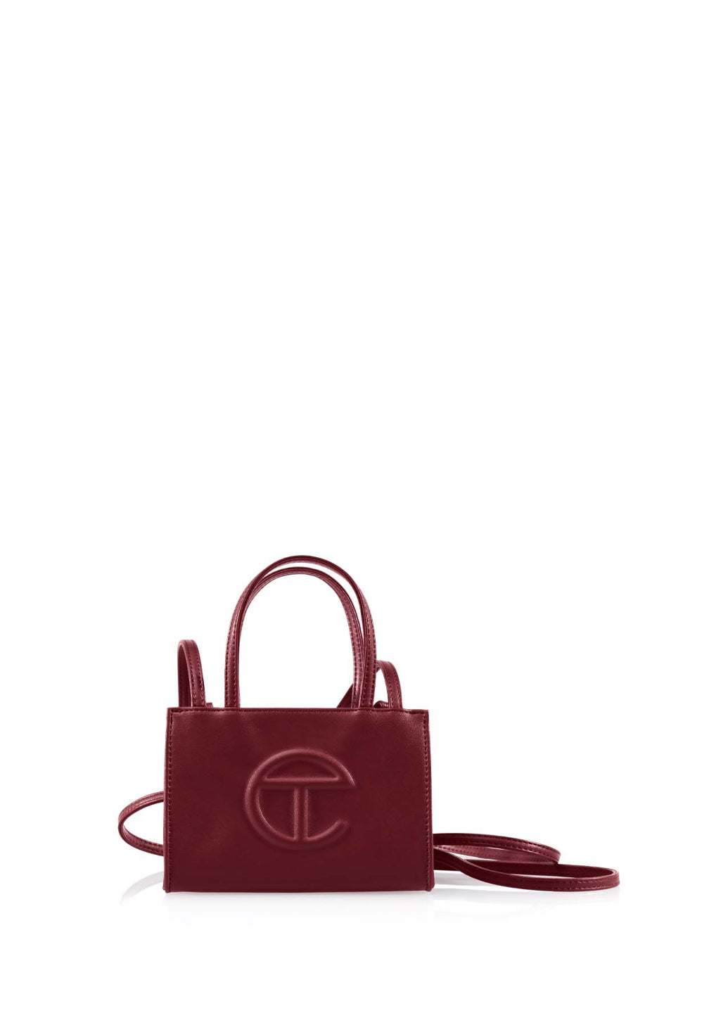 Telfar Small Shopping Bag Oxblood