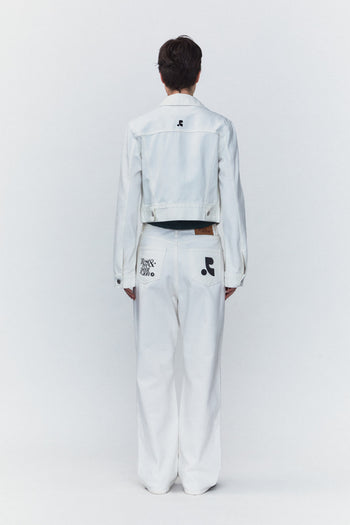 Rest&Recreation RR Wide Jeans White