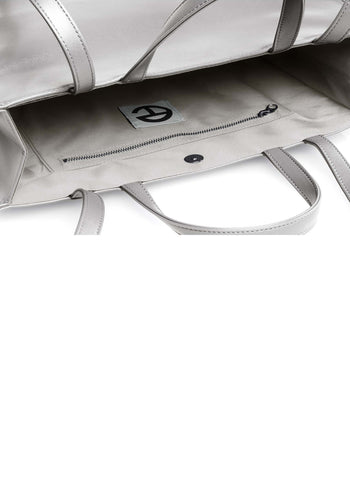 Telfar Medium Shopping Bag Silver