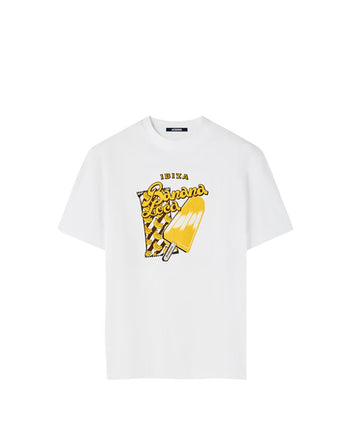 Jacquemus The Ibiza Banana T-Shirt White