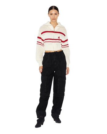 Isabel Marant Étoile Alec Cardigan Ecru