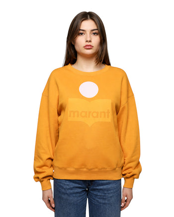 Isabel Marant Étoile Mobyli Logoprint Sweatshirt Yellow