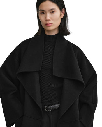 Toteme Annecy Coat Black