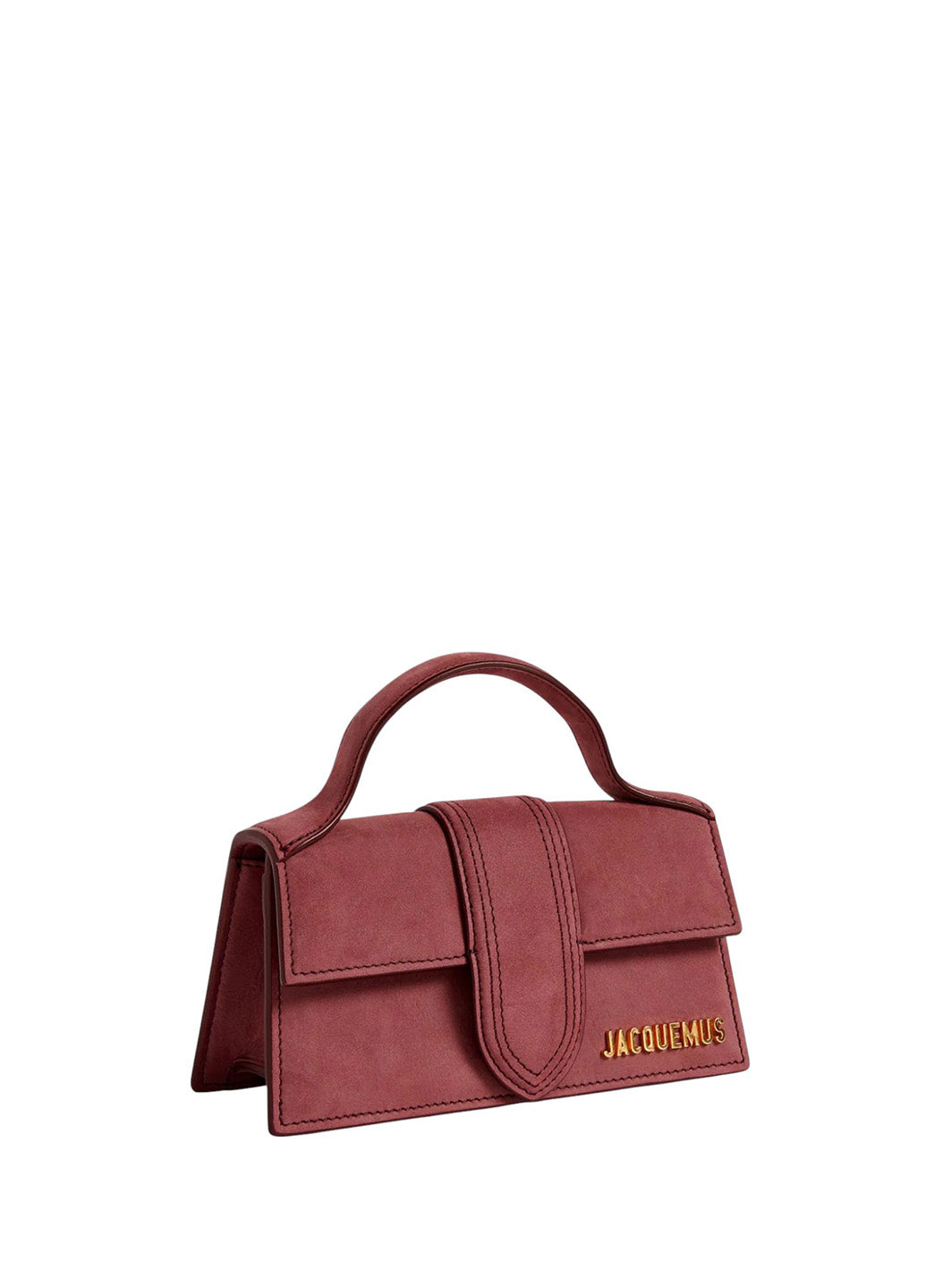 Jacquemus Le Bambino Mini Suede Bag Purple