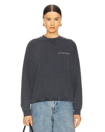 Anine Bing Jaci Sweatshirt Twisted Snake