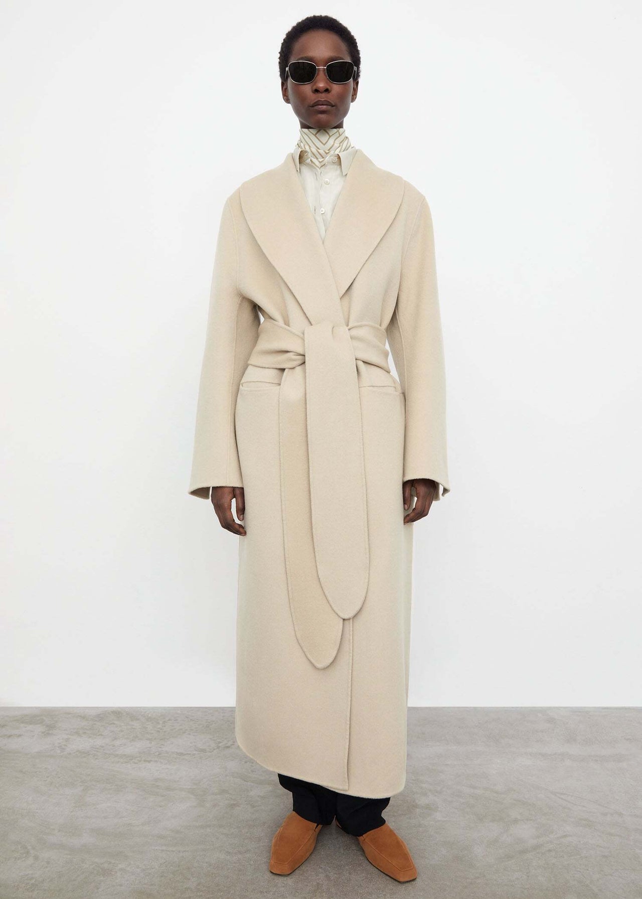 Toteme Robe Coat Eggnog