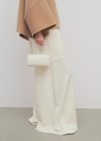 The Row 90's Bag in Leather Beige