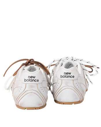 New Balance X Miu Miu 530 SL Leather Sneakers White